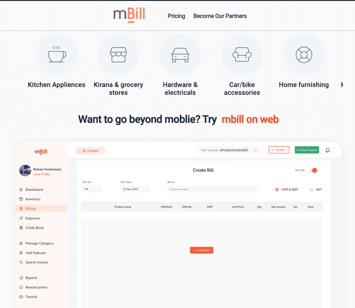 mBill - ValueCoders
